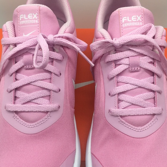 •NIKE FLEX EXPERIENCE RN 8 (GS) pink rise/whit-pin - Picture 10 of 16
